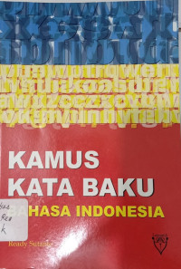 Image of Kamus Kata Baku Bahasa Indonesia