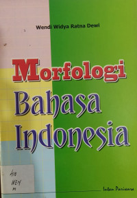 Image of Morfologi Bahasa Indonesia